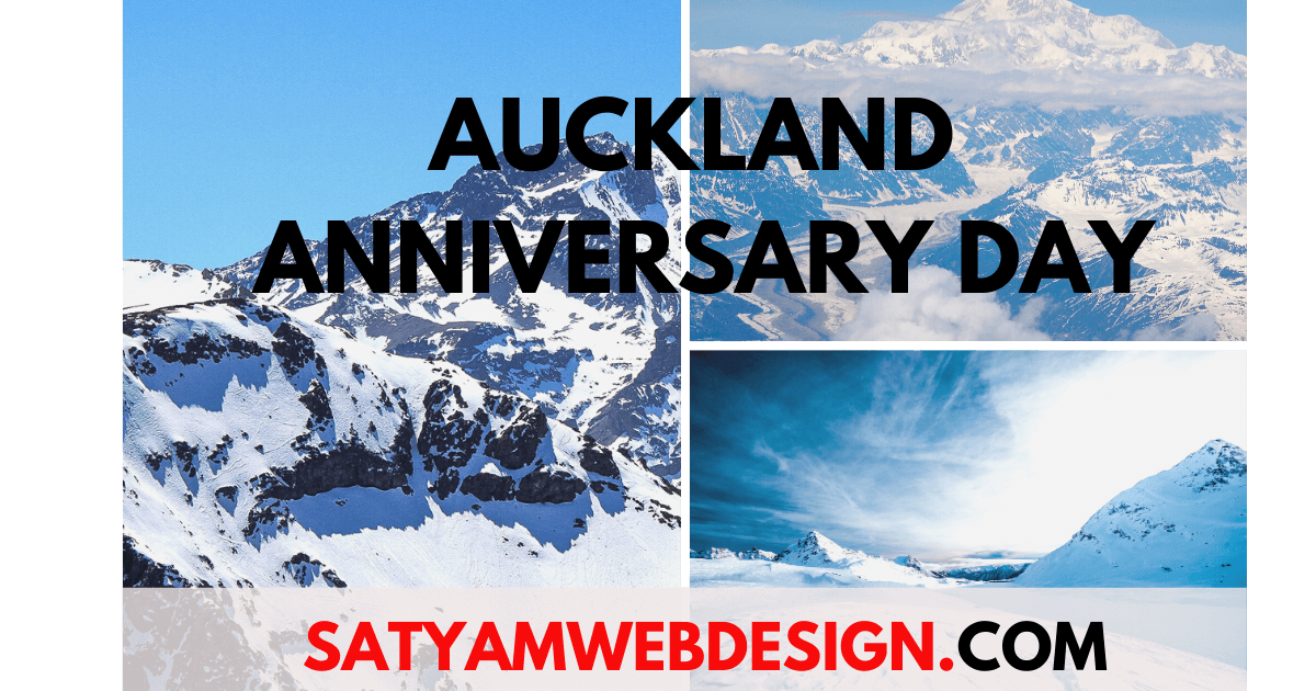 Auckland Anniversary Day.”